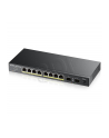 Zyxel GS1900-10HP 8-port GbE Smart Managed PoE Switch (8x Gig LAN, 2x SFP) - nr 13