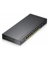 Zyxel GS1900-10HP 8-port GbE Smart Managed PoE Switch (8x Gig LAN, 2x SFP) - nr 16