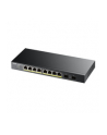 Zyxel GS1900-10HP 8-port GbE Smart Managed PoE Switch (8x Gig LAN, 2x SFP) - nr 1