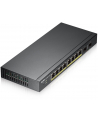 Zyxel GS1900-10HP 8-port GbE Smart Managed PoE Switch (8x Gig LAN, 2x SFP) - nr 21
