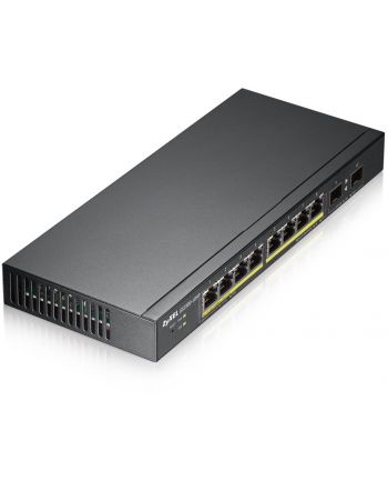 Zyxel GS1900-10HP 8-port GbE Smart Managed PoE Switch (8x Gig LAN, 2x SFP)