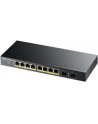 Zyxel GS1900-10HP 8-port GbE Smart Managed PoE Switch (8x Gig LAN, 2x SFP) - nr 27