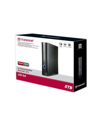 Transcend Dysk zewnętrzny 35T3 Turbo 8TB HDD 3.5'' USB 3.0