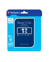 Verbatim dysk zewnętrzny Store 'n' Go 2.5'' GEN 2, 1TB, USB 3.0, Niebieski - nr 12