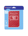 Verbatim dysk zewnętrzny Store 'n' Go 2.5'' GEN 2, 1TB, USB 3.0, Czerwony - nr 23