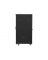 Lanberg szafa instalacyjna stojąca 19'' 27U/600x800mm czarna (drzwi szklane) - nr 16