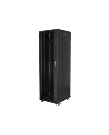 Lanberg szafa instalacyjna stojąca 19'' 42U/600x800mm czarna (drzwi szklane)