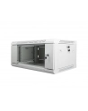 Lanberg szafa instalacyjna wisząca 19'' 6U 600x450mm szara (drzwi szklane) - nr 13