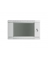 Lanberg szafa instalacyjna wisząca 19'' 6U 600x450mm szara (drzwi szklane) - nr 16