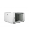 Lanberg szafa instalacyjna wisząca 19'' 6U 600x450mm szara (drzwi szklane) - nr 19