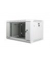 Lanberg szafa instalacyjna wisząca 19'' 6U 600x450mm szara (drzwi szklane) - nr 47