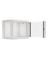 Lanberg szafa instalacyjna wisząca 19'' 9U 600x450mm szara (drzwi szklane) - nr 29