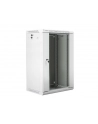 Lanberg szafa instalacyjna wisząca 19'' 12U 600x450mm szara (drzwi szklane) - nr 23