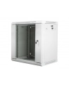 Lanberg szafa instalacyjna wisząca 19'' 12U 600x450mm szara (drzwi szklane) - nr 28