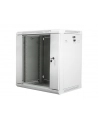 Lanberg szafa instalacyjna wisząca 19'' 12U 600x450mm szara (drzwi szklane) - nr 33