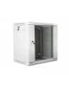 Lanberg szafa instalacyjna wisząca 19'' 12U 600x450mm szara (drzwi szklane) - nr 3