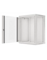 Lanberg szafa instalacyjna wisząca 19'' 15U 600x450mm szara (drzwi szklane) - nr 48