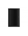 Lanberg szafa instalacyjna wisząca 19'' 22U 600x450mm czarna (drzwi szklane) - nr 2