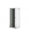 Lanberg szafa instalacyjna wisząca 19'' 27U 600x450mm szara (drzwi szklane) - nr 17