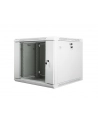 Lanberg szafa instalacyjna wisząca 19'' 9U 600x600mm szara (drzwi szklane) - nr 25