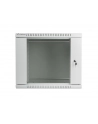 Lanberg szafa instalacyjna wisząca 19'' 9U 600x600mm szara (drzwi szklane) - nr 27