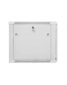 Lanberg szafa instalacyjna wisząca 19'' 9U 600x600mm szara (drzwi szklane) - nr 4