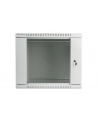 Lanberg szafa instalacyjna wisząca 19'' 9U 600x600mm szara (drzwi szklane) - nr 54