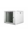 Lanberg szafa instalacyjna wisząca 19'' 9U 600x600mm szara (drzwi szklane) - nr 9