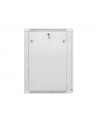 Lanberg szafa instalacyjna wisząca 19'' 18U 600x600mm szara (drzwi szklane) - nr 10