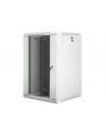 Lanberg szafa instalacyjna wisząca 19'' 18U 600x600mm szara (drzwi szklane) - nr 52