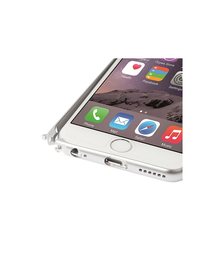Krusell AluBumper SALA do Apple iPhone 6 - srebrny główny