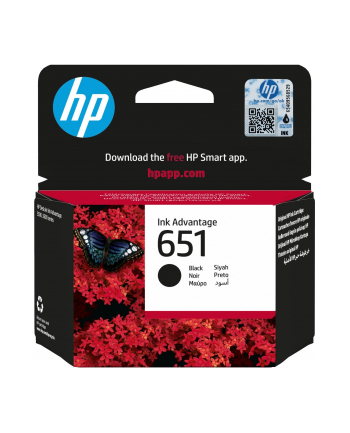 HP Tusz nr 651 Black C2P10AE