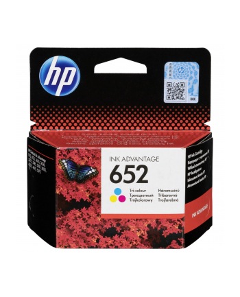 HP Tusz nr 652 Tri-colour F6V24AE