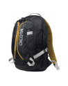 DICOTA Backpack Active 14-15.6'' Black/Yellow whit HDF - nr 49
