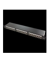 LOGILINK- Patchpanel 19'' kat. 6A, 24-portowy, ekranowany STP, czarny - nr 10
