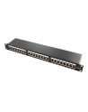 LOGILINK- Patchpanel 19'' kat. 6A, 24-portowy, ekranowany STP, czarny - nr 6