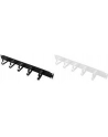 LOGILINK- Organizator kablowy 19'', 1U, 5 metalowych uchwytów, szary - nr 13