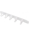 LOGILINK- Organizator kablowy 19'', 1U, 5 metalowych uchwytów, szary - nr 14