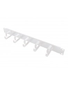 LOGILINK- Organizator kablowy 19'', 1U, 5 metalowych uchwytów, szary - nr 16