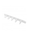 LOGILINK- Organizator kablowy 19'', 1U, 5 metalowych uchwytów, szary - nr 2