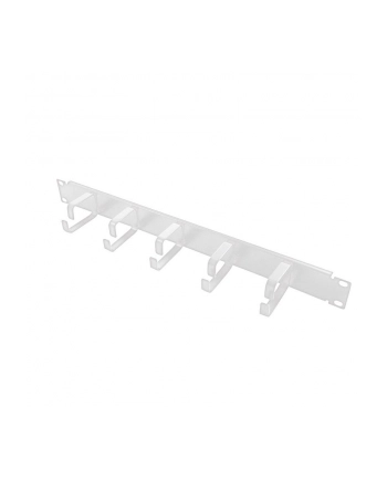 LOGILINK- Organizator kablowy 19'', 1U, 5 metalowych uchwytów, szary