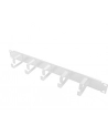 LOGILINK- Organizator kablowy 19'', 1U, 5 metalowych uchwytów, szary - nr 7