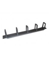LOGILINK- Organizator kablowy 19'', 1U, 5 plastikowych uchwytów, czarny - nr 10