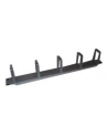 LOGILINK- Organizator kablowy 19'', 1U, 5 plastikowych uchwytów, czarny - nr 18