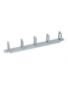 LOGILINK- Organizator kablowy 19'', 1U, 5 plastikowych uchwytów, szary - nr 10