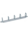 LOGILINK- Organizator kablowy 19'', 1U, 5 plastikowych uchwytów, szary - nr 12