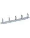 LOGILINK- Organizator kablowy 19'', 1U, 5 plastikowych uchwytów, szary - nr 15