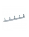 LOGILINK- Organizator kablowy 19'', 1U, 5 plastikowych uchwytów, szary - nr 3