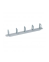 LOGILINK- Organizator kablowy 19'', 1U, 5 plastikowych uchwytów, szary - nr 7