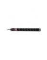 LOGILINK- 19'' PDU 1U 8 Germany Socket with ON/OFF Switch - nr 10